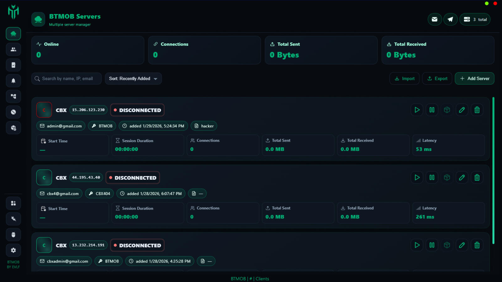 BTMOB V4 All versions - source code are available - Android RAT